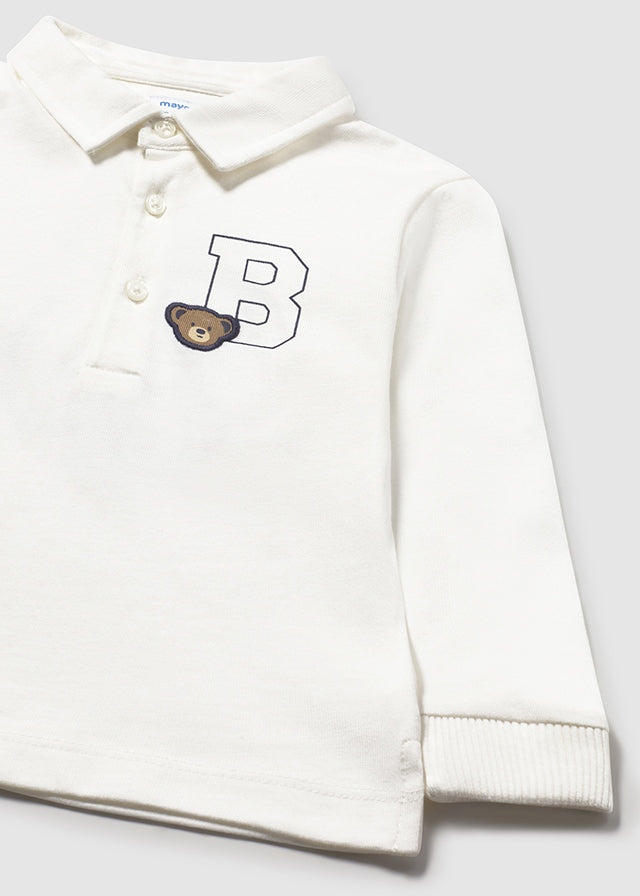 2101 Mayoral Long Sleeve Polo