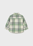2104 Mayoral Checked Quilted Overshirt