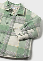 2104 Mayoral Checked Quilted Overshirt