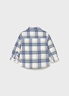 2104 Mayoral Checked Quilted Overshirt