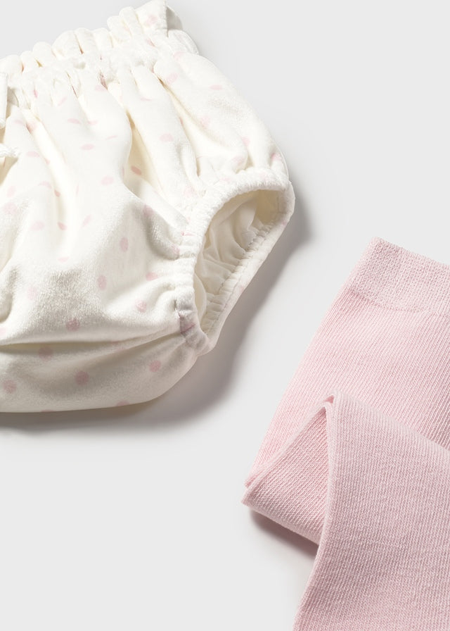 2256 Mayoral Jumper and Bloomer Set