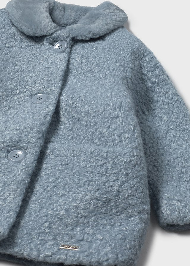 2432 Mayoral Dressy Boucle Coat
