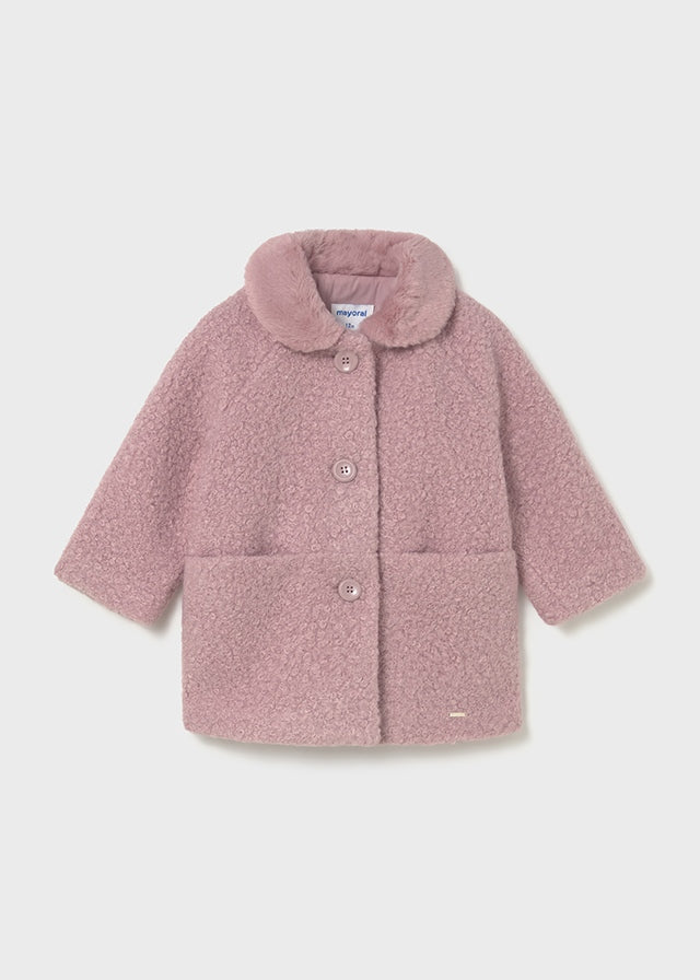 2432 Mayoral Dressy Boucle Coat