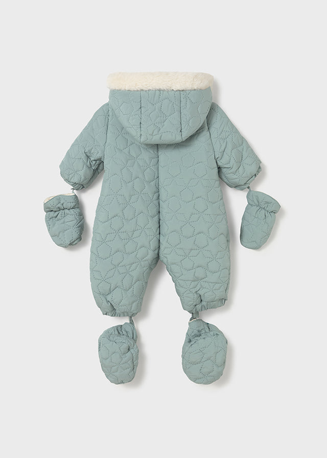 2615 Mayoral Quilted Snowsuit