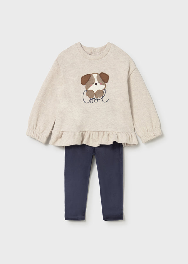 2738 Mayoral Dog Legging Set