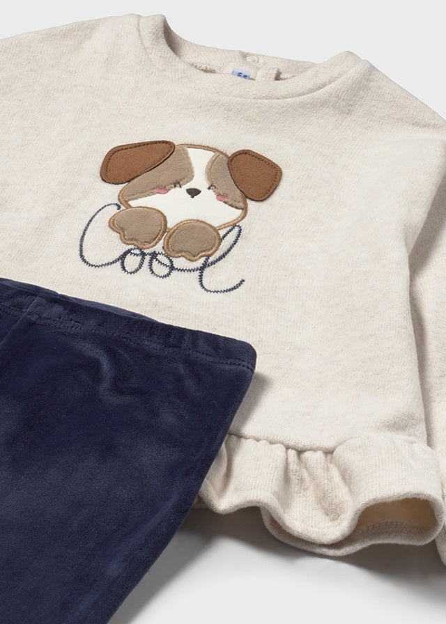 2738 Mayoral Dog Legging Set