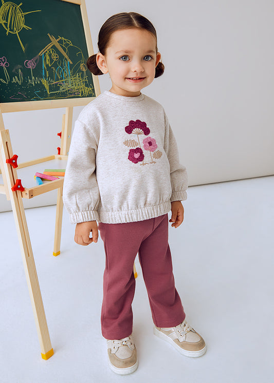 2740 Mayoral Flower Trouser Set