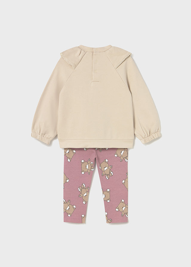2741 Mayoral Teddy Printed Legging Set
