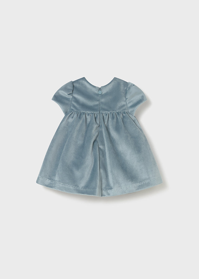2816 Mayoral Velour Occasion Dress