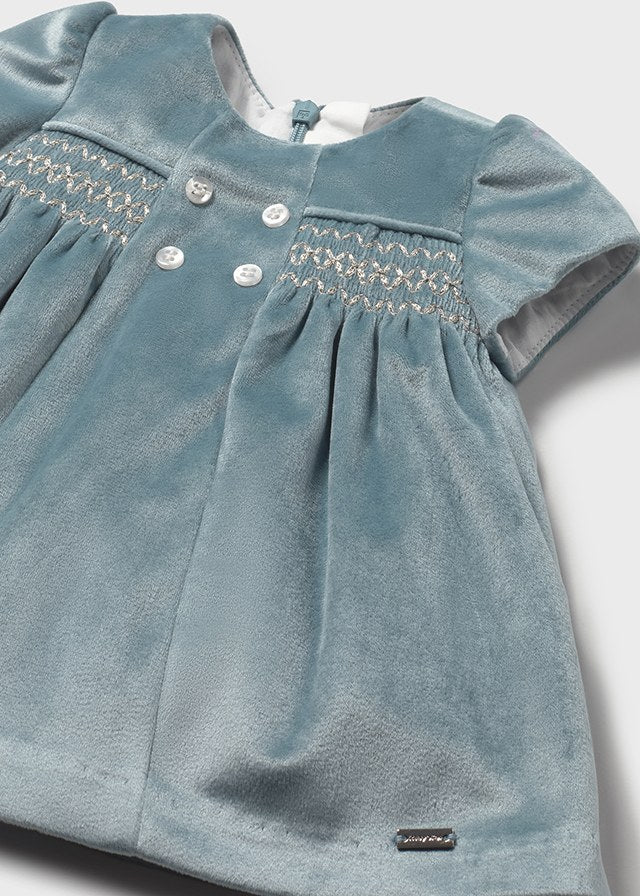 2816 Mayoral Velour Occasion Dress