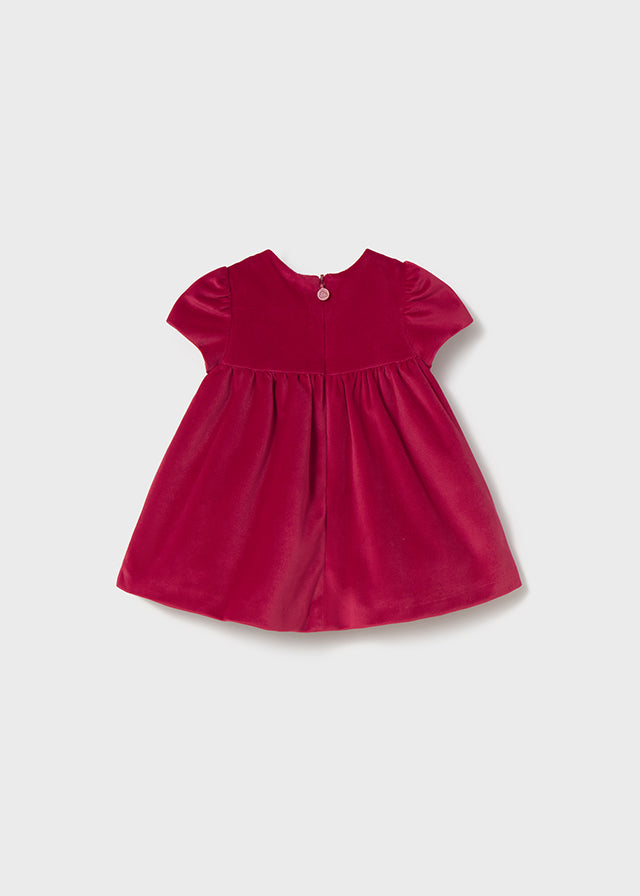 2816 Mayoral Velour Occasion Dress