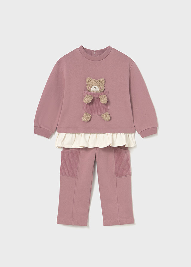 2843 Mayoral 2 Piece Teddy Bear Tracksuit
