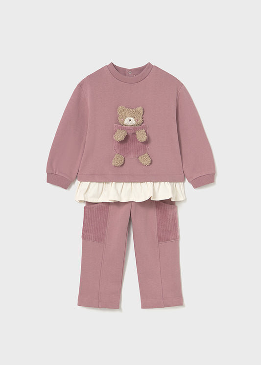 2843 Mayoral 2 Piece Teddy Bear Tracksuit
