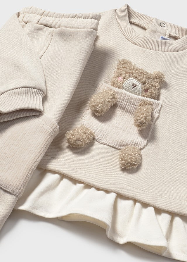 2843 Mayoral 2 Piece Teddy Bear Tracksuit