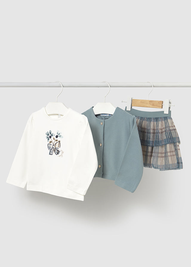 2922 Mayoral Party Skirt Set