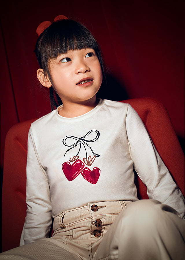 4008 Mayoral Long Sleeve Design T-Shirt