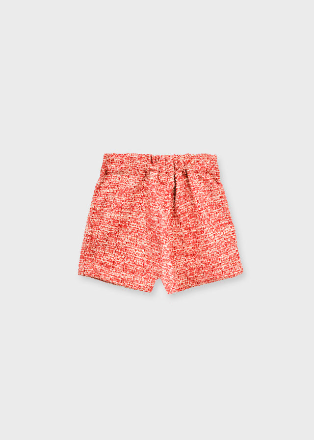 4224 Mayoral Tweed Dressy Shorts