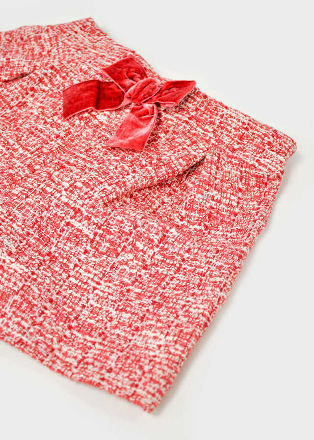 4224 Mayoral Tweed Dressy Shorts