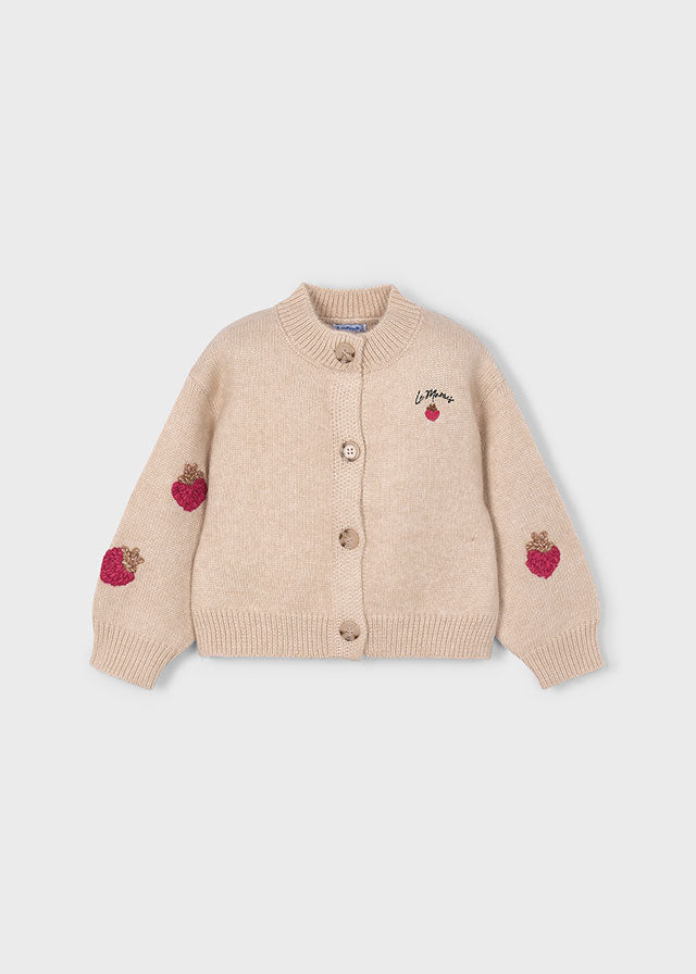 4309 Mayoral Knitted Strawberry Cardigan
