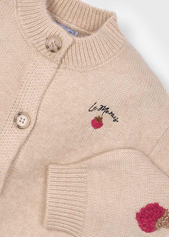4309 Mayoral Knitted Strawberry Cardigan
