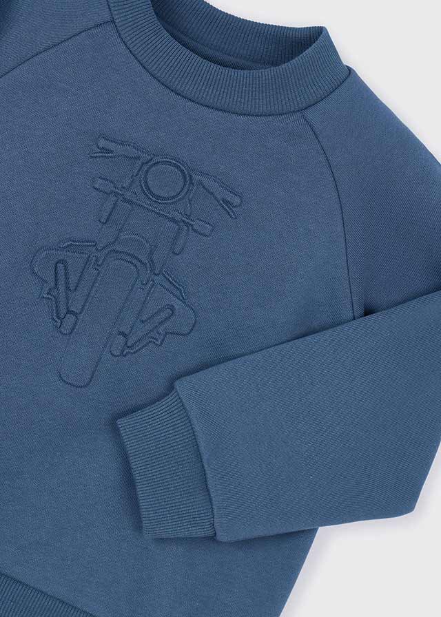 4405 Mayoral Sweatshirt with Embossed Detail