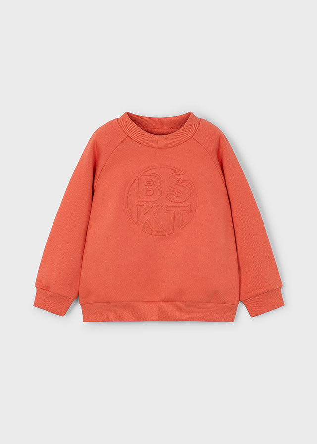 4405 Mayoral Sweatshirt with Embossed Detail