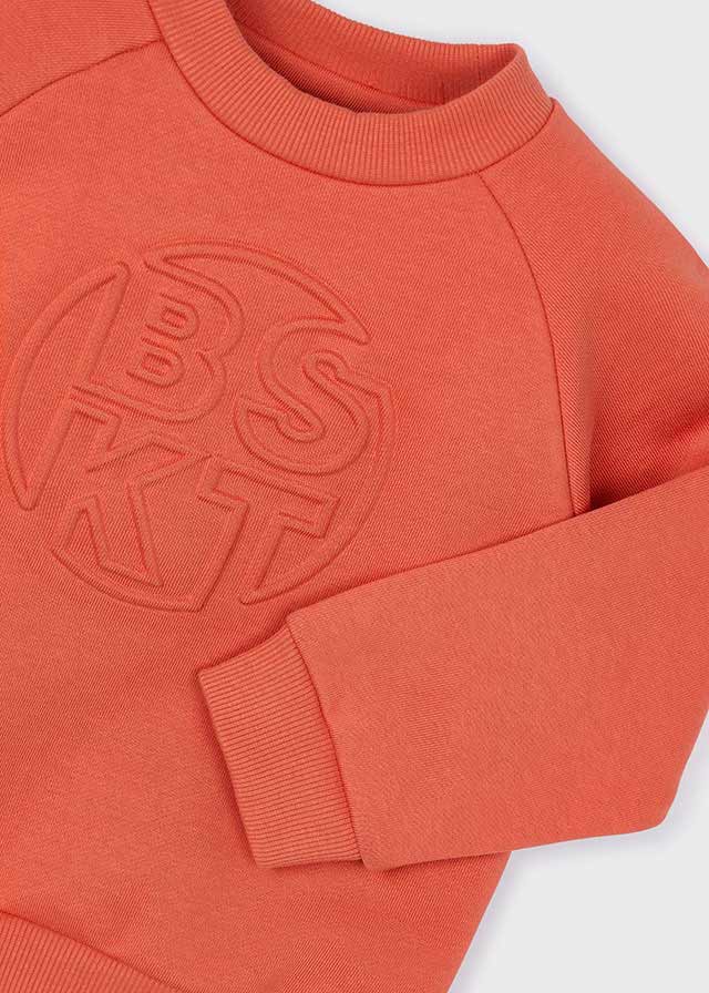 4405 Mayoral Sweatshirt with Embossed Detail