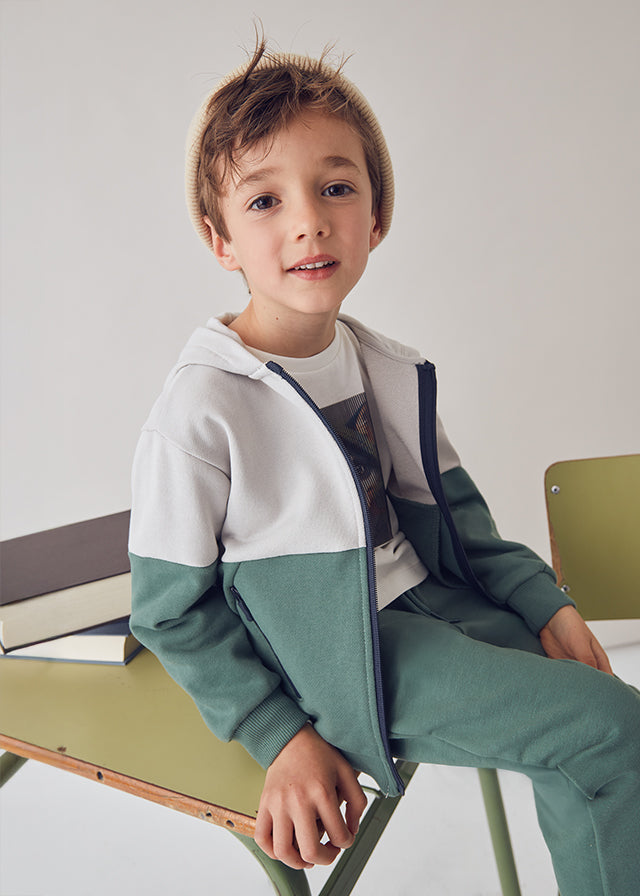 4426 Mayoral Paneled Hoodie