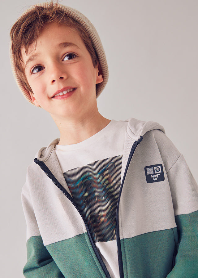 4426 Mayoral Paneled Hoodie