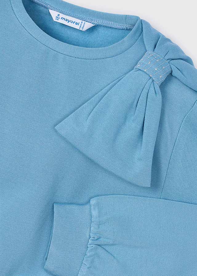 4434 Mayoral Bow Sweatshirt