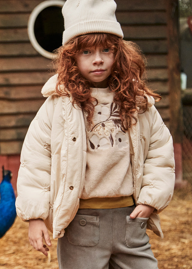 4446 Mayoral Diamond Quilted Jacket