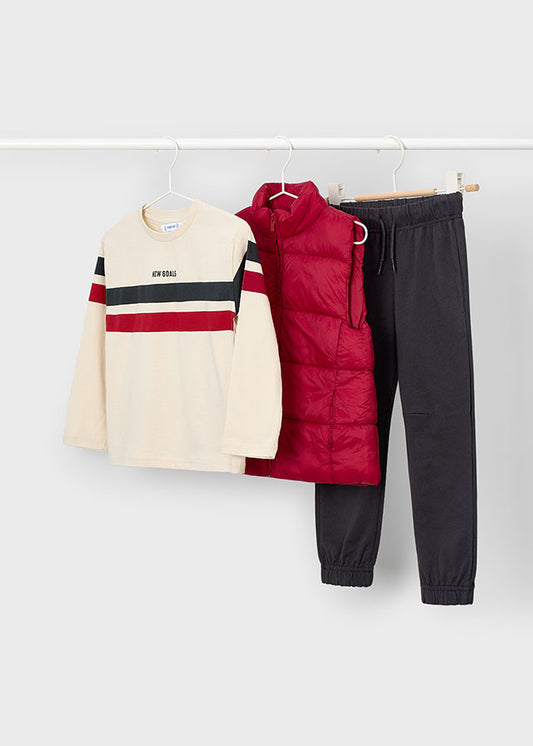 4607 Mayoral Gilet Tracksuit Set