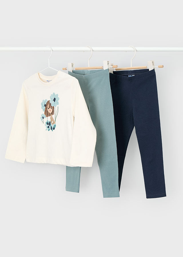 4724 Mayoral 3 Piece Legging Set