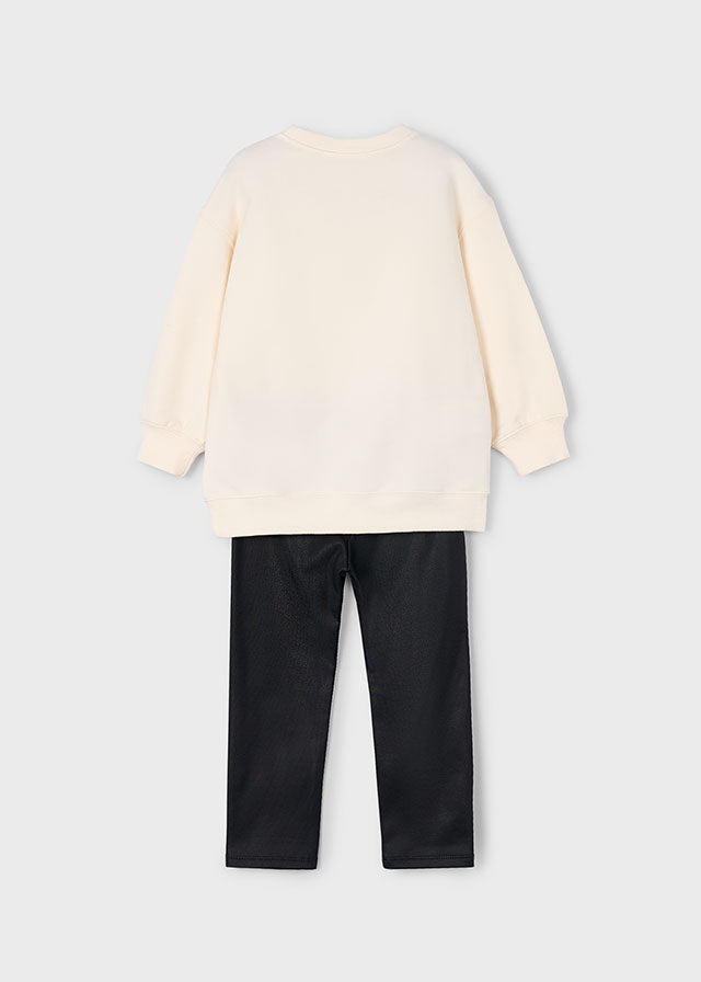 4727 Mayoral Teddy Bag Leggings Set