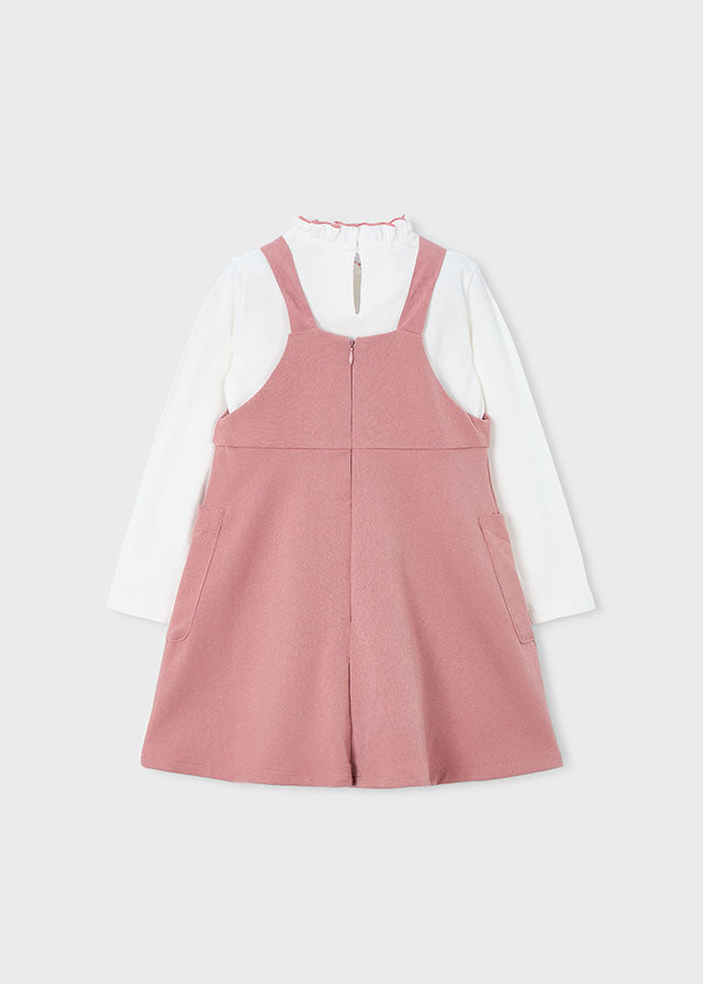 4914 Mayoral 2 Piece Pinafore Playsuit