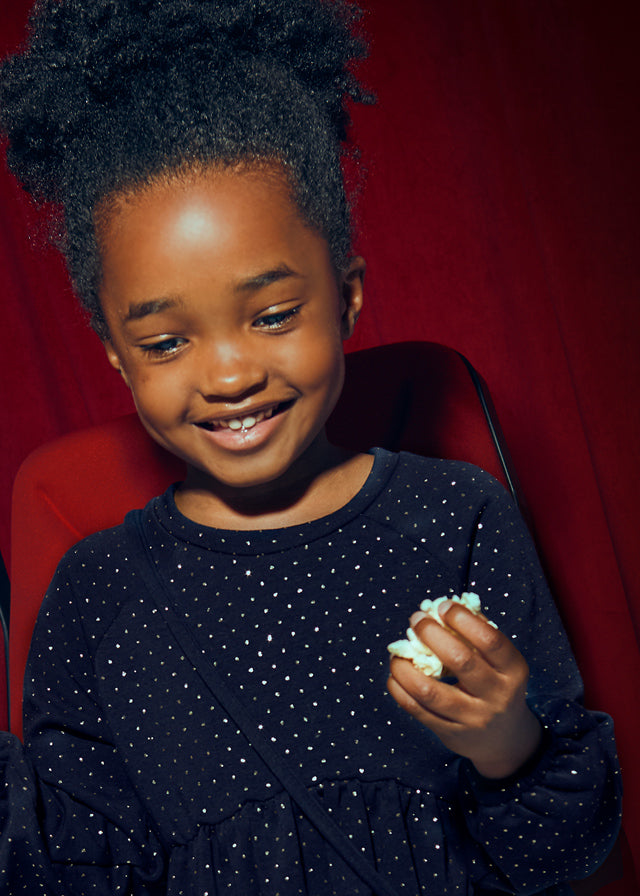 4926 Mayoral Soft Jersey Dress with Bag