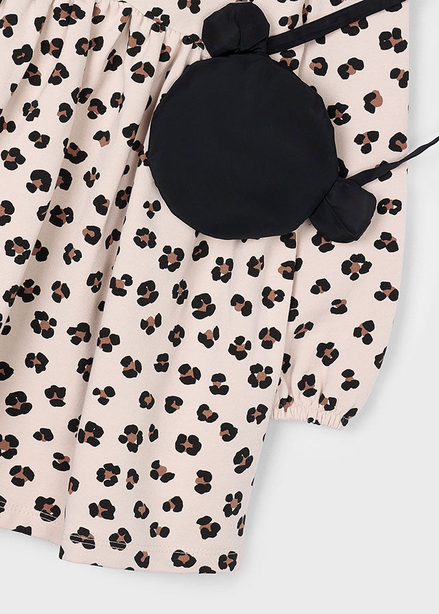 4926 Mayoral Soft Jersey Dress with Bag