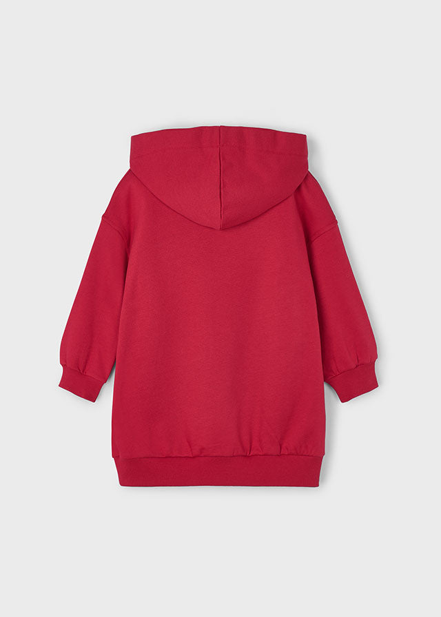 4928 Mayoral Hooded Sweatshirt Dress