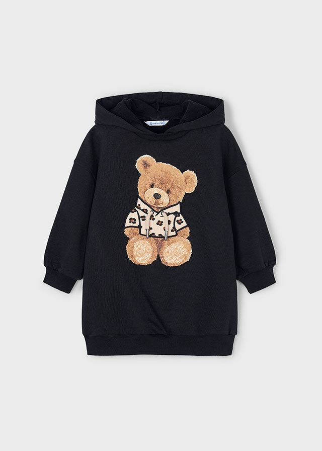 4928 Mayoral Hooded Sweatshirt Dress