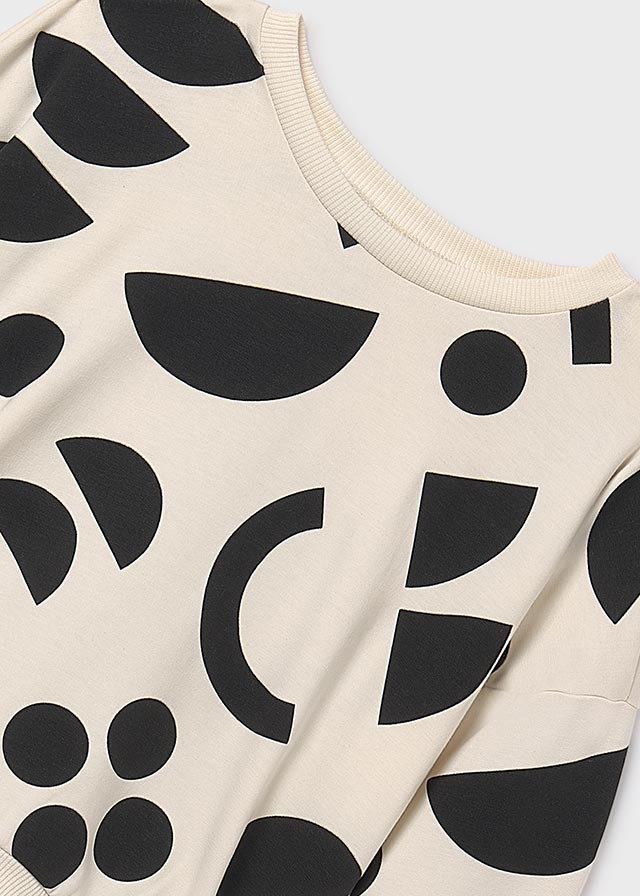 7426 Mayoral Abstract Print Sweatshirt