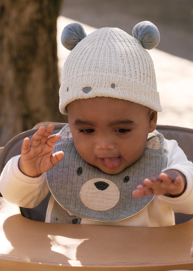 9933 Mayoral Bear Hat Set