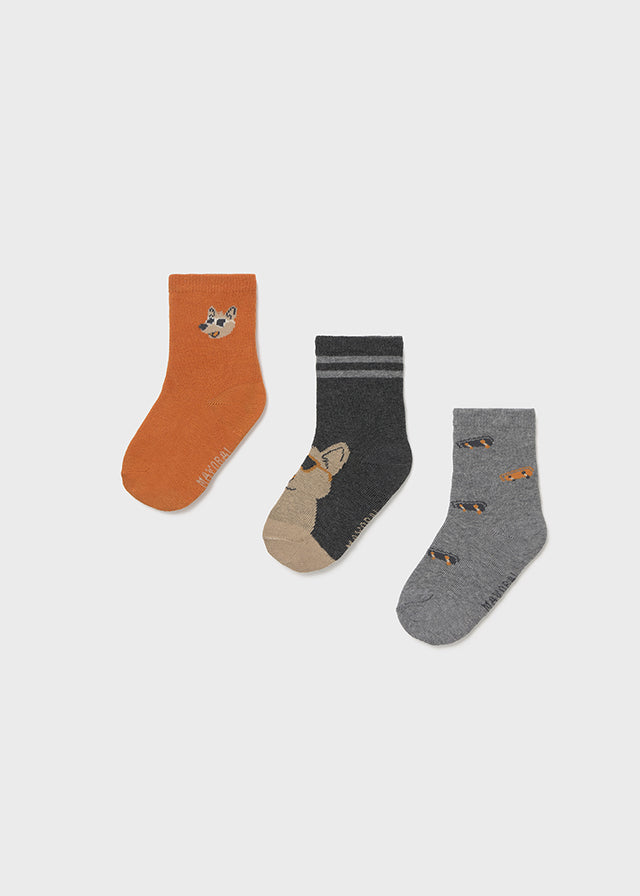 10008 Mayoral 3 Pairs Socks