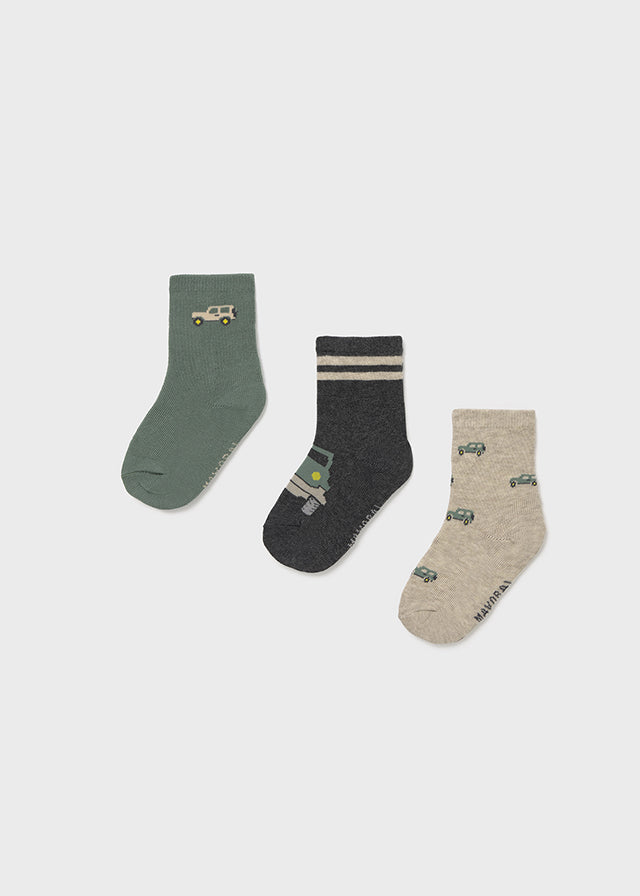 10008 Mayoral 3 Pairs Socks