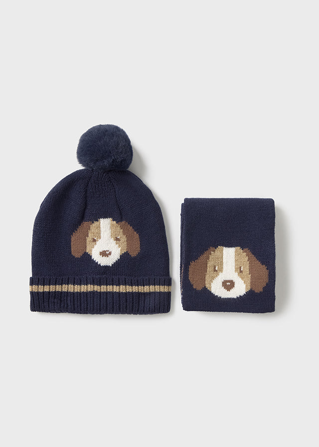 10018 Mayoral Dog Hat Set