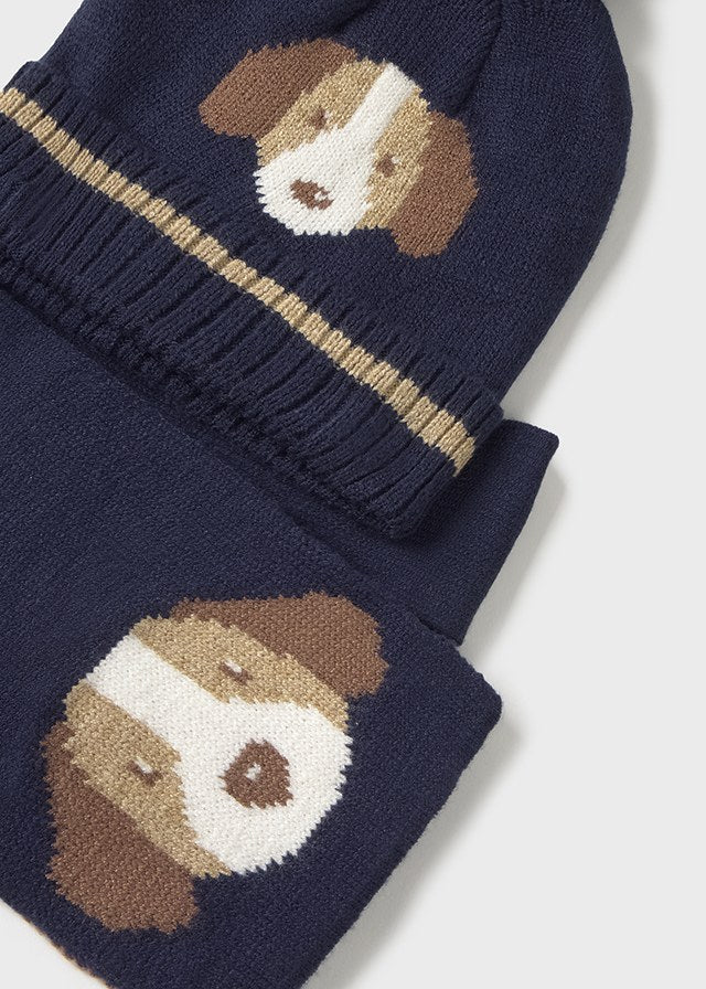 10018 Mayoral Dog Hat Set