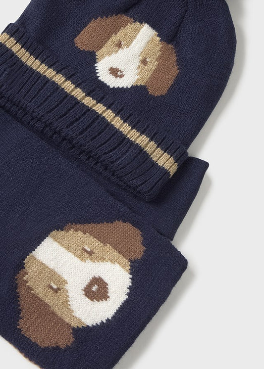 10018 Mayoral Dog Hat Set