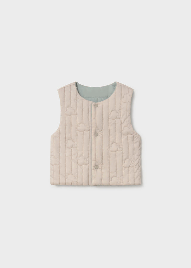 2368 Mayoral Quilted Reversible Gilet