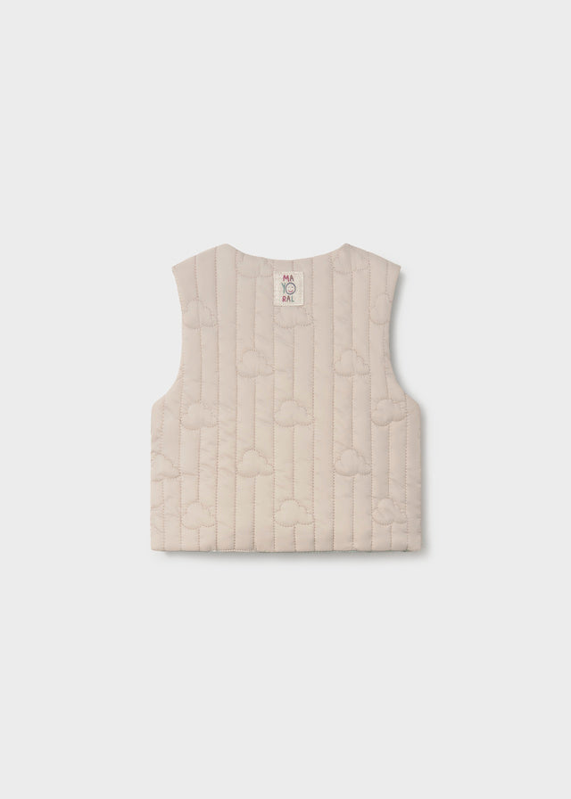 2368 Mayoral Quilted Reversible Gilet