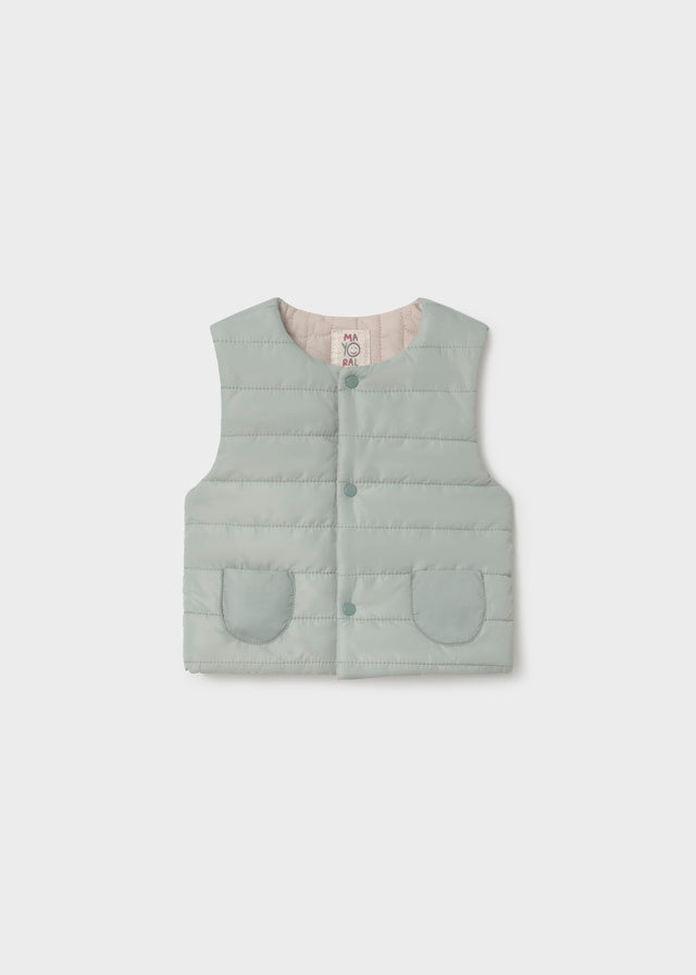 2368 Mayoral Quilted Reversible Gilet
