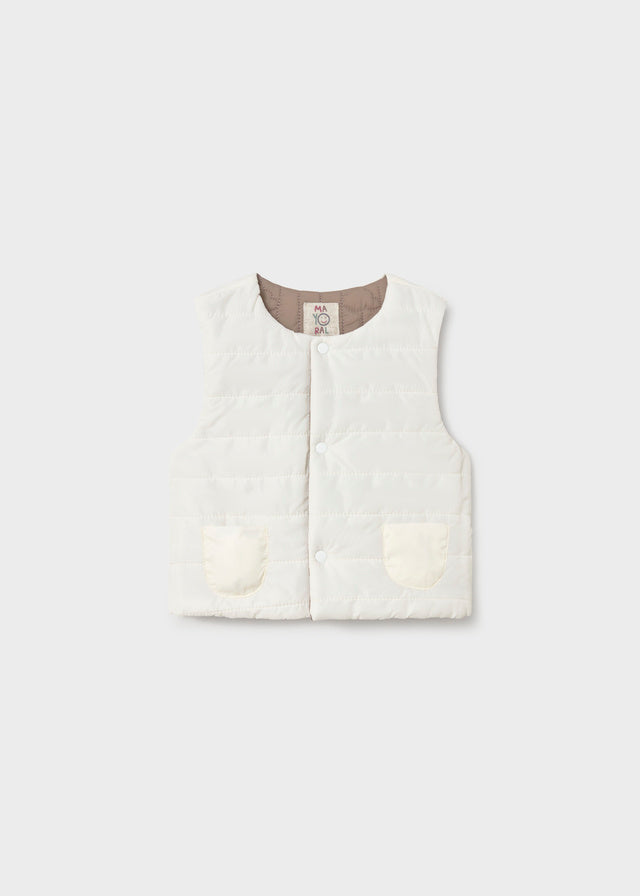 2368 Mayoral Quilted Reversible Gilet